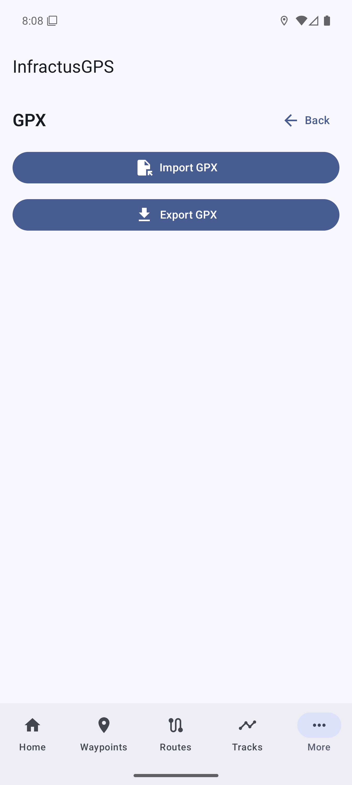 GPX 匯入預覽