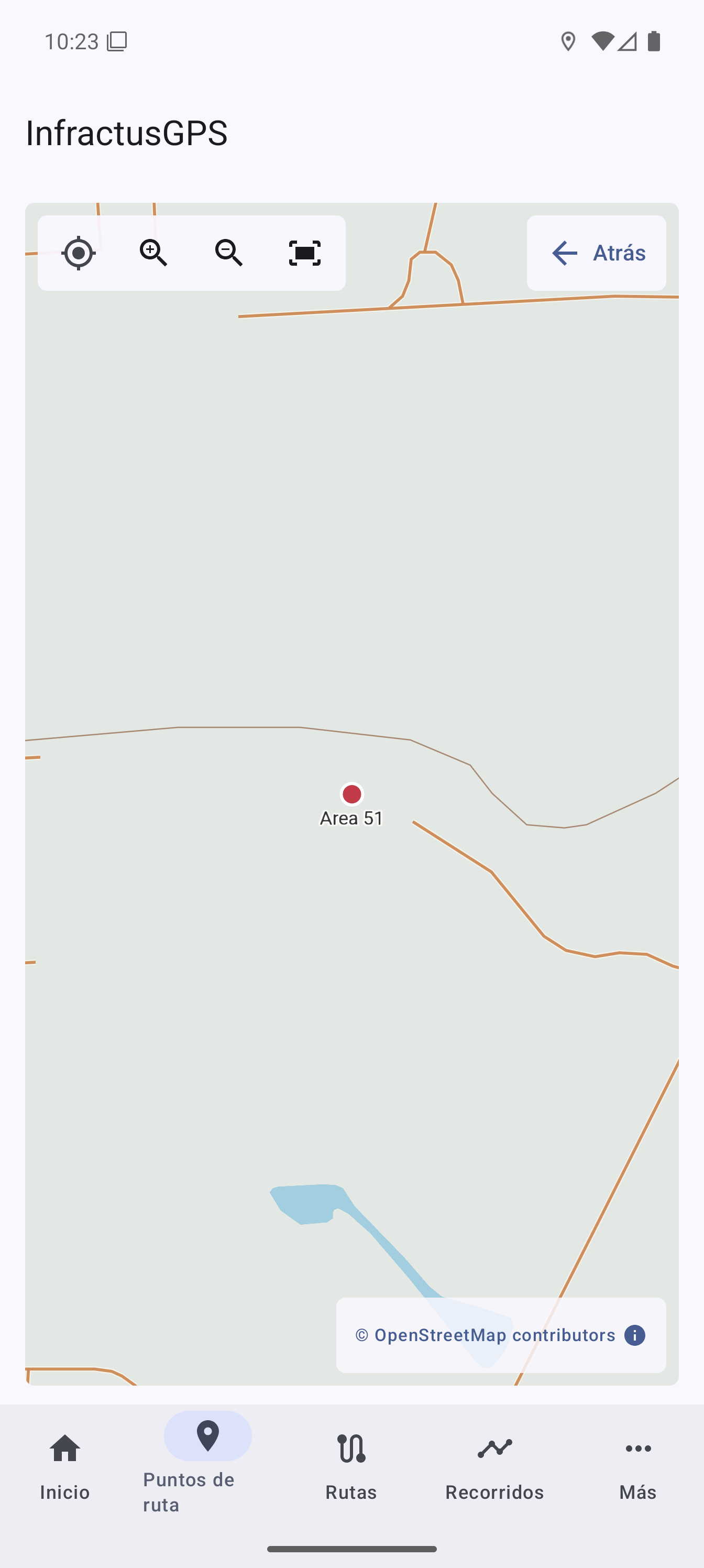 Mapa de un punto